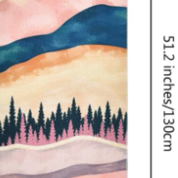 Wall Hanging Nature Landscape Tapestry - Picture 2 of 5